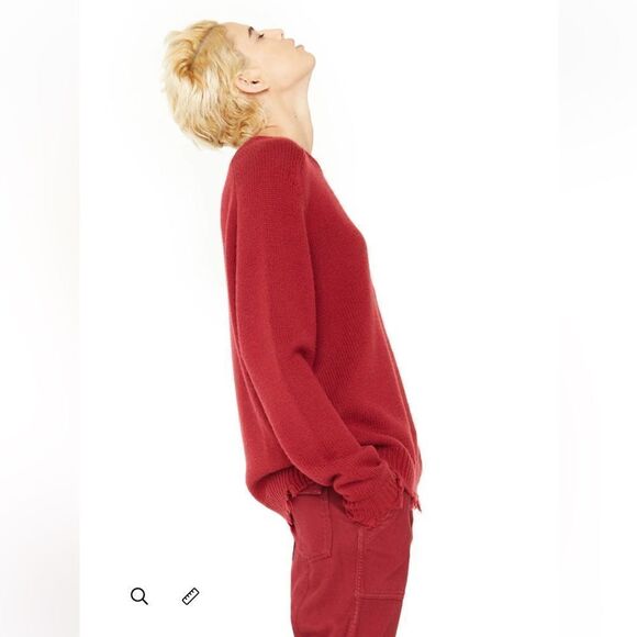 Sandrine Rose Boys Don't Cry Cashmere Sweater - Wine Red
NWT XS - Picture 2 of 10